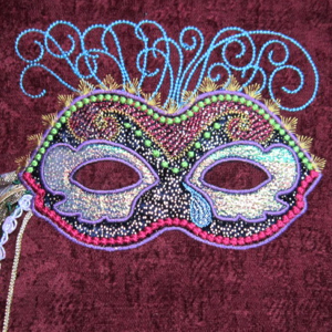Mardi Gras Party Parade Machine Embroidery Designs Download